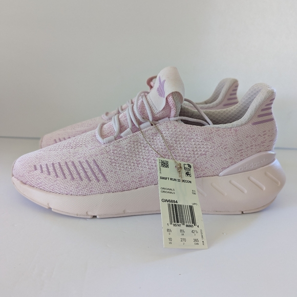 Women's Adidas Originals Swift Run 22 Decon Almost Pink - Picture 7 of 8